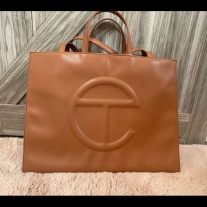 Telfar Large Tan Bag